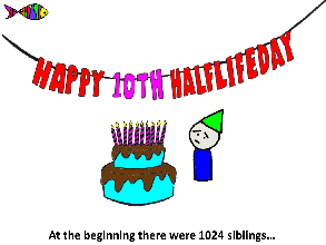 19 Happy half life